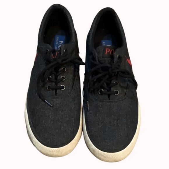 Polo Ralph Lauren Forestmont II Burlap Sneaker 8D - Picture 1 of 16